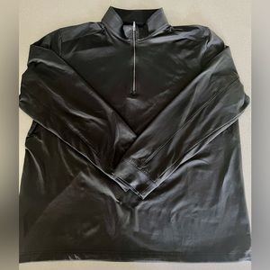 🌸Greg Norman play dry black 3/4 zip pullover golf